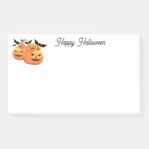 Halloween-Post-Notizen Post-it Klebezettel