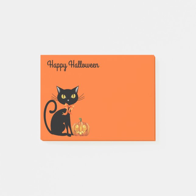 Halloween-Post Post-it Klebezettel (Vorderseite)