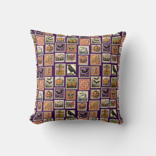 Halloween Postage-Briefmarke-Muster Pillowcase Kissen