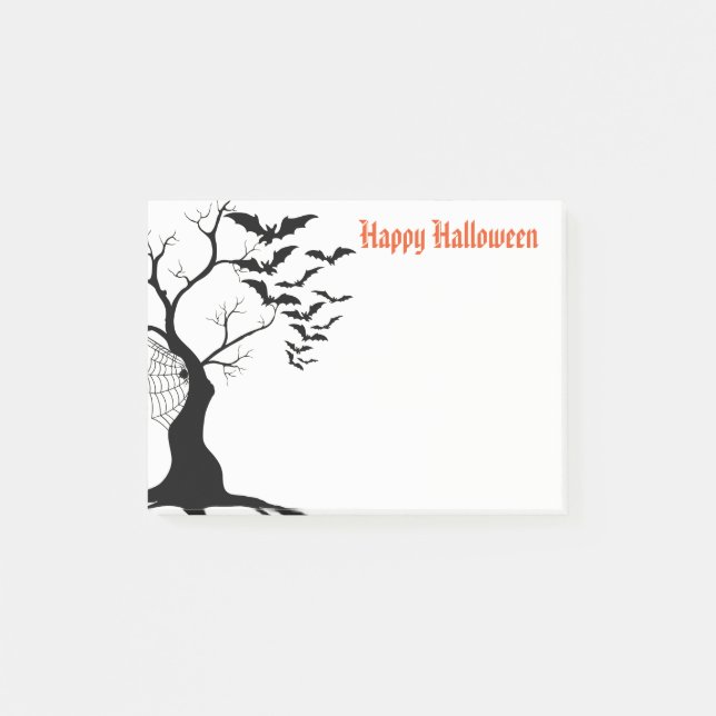 Halloween-Posten-Anmerkungen Post-it Klebezettel (Vorderseite)