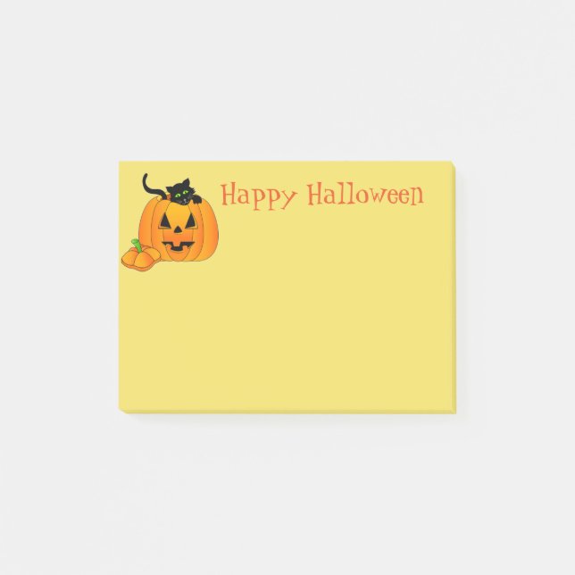 Halloween Posten-es-Anmerkungen Post-it Klebezettel (Vorderseite)