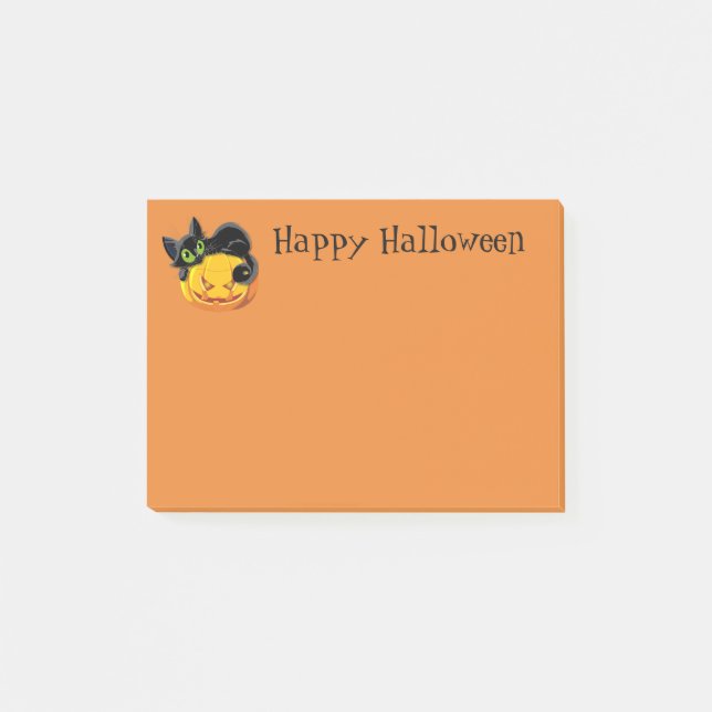 Halloween Posten-es-Anmerkungen Post-it Klebezettel (Vorderseite)