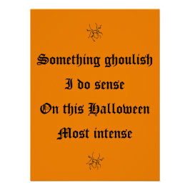 Halloween poster