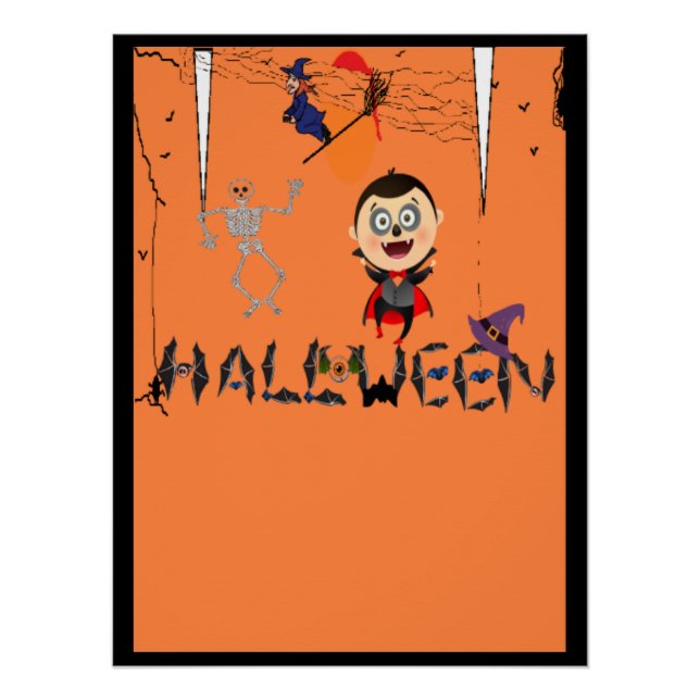 Halloween Poster 2 (von Kriyas Collection entworfe (Vorderseite)