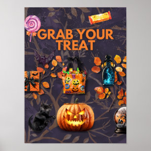 Halloween Poster - Ideal für Trick- oder Treatdeko