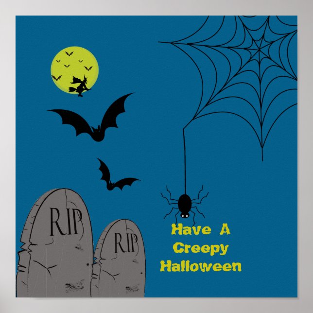 Halloween-Poster Poster (Vorne)