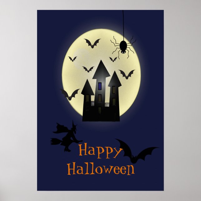 Halloween-Poster Poster (Vorne)