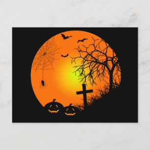 Halloween Postkarte