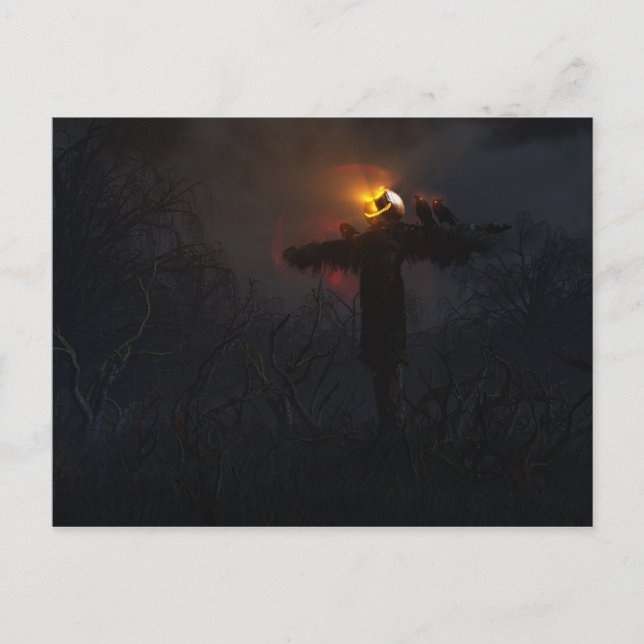 Halloween Postkarte (Vorderseite)