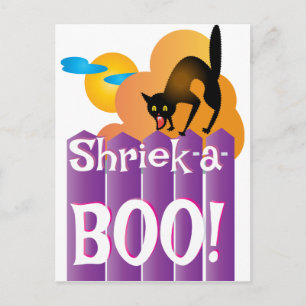 Halloween Postkarte