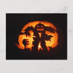 Halloween Postkarte