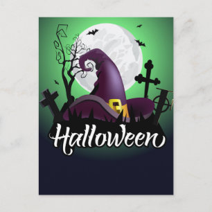 Halloween Postkarte