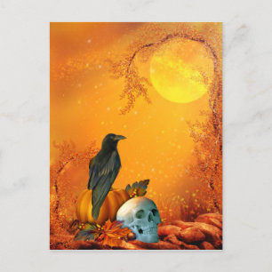 Halloween Postkarte