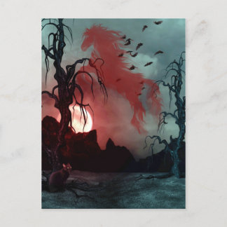 Halloween Postkarte