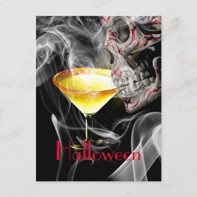 Halloween Postkarte (Vorderseite)