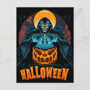 Halloween Postkarte
