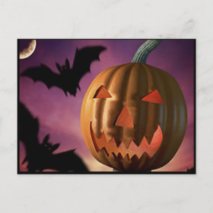 Halloween Postkarte