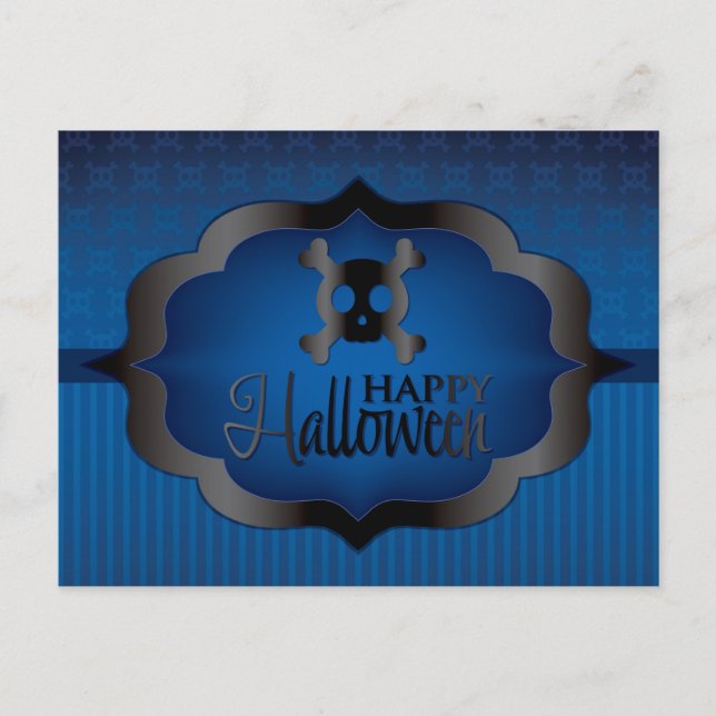 Halloween Postkarte (Vorderseite)