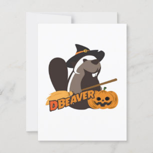 Halloween Postkarte
