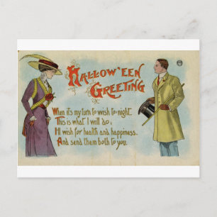 Halloween Postkarte