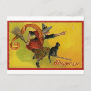 Halloween-Postkarte Postkarte