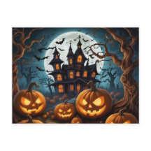 Halloween-Postkarten