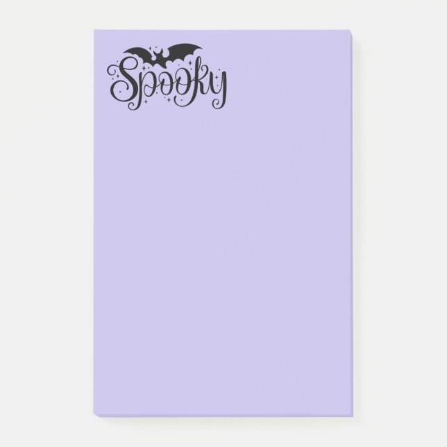 Halloween-Postnoten Post-it Klebezettel (Vorderseite)