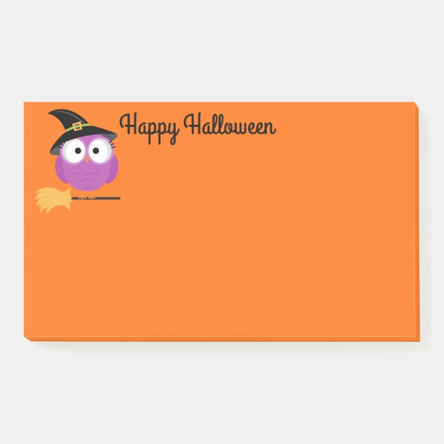 Halloween-Postnoten Post-it Klebezettel (Vorderseite)