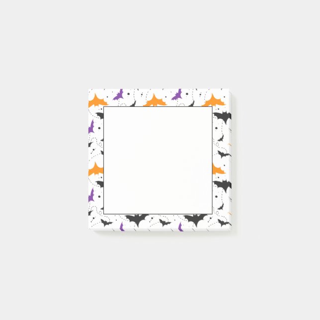 Halloween-Postnoten Post-it Klebezettel (Vorderseite)