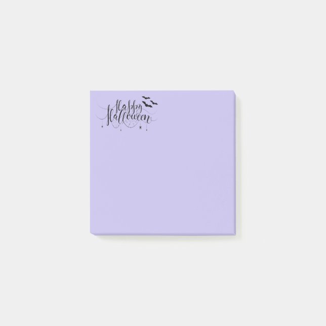 Halloween-Postnoten Post-it Klebezettel (Vorderseite)