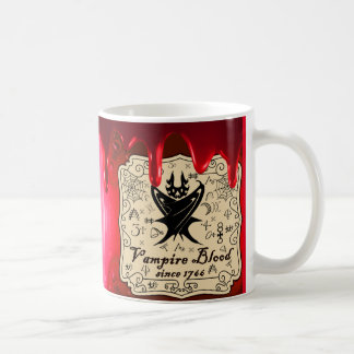 Halloween Potion Vampire Blutkaffee Tasse, Cup Kaffeetasse