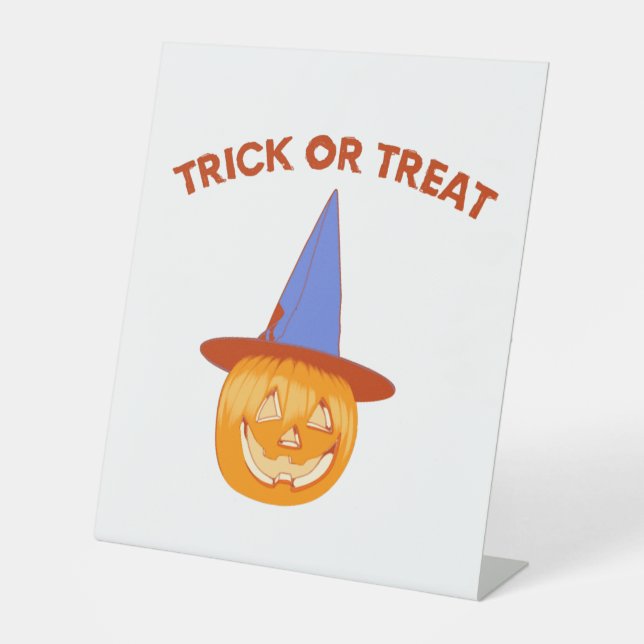 Halloween Prank Sockelschild (Vorderseite)