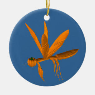 Halloween Praying Mantis Keramik Ornament