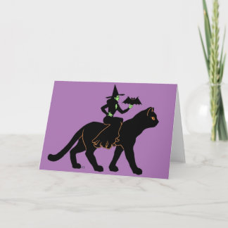 Halloween-Promenade Karte