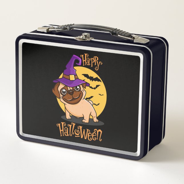 Halloween Puggy Lunchbox (Vorderseite)