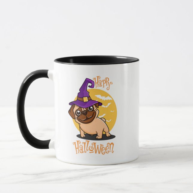 Halloween Puggy Tasse (Links)