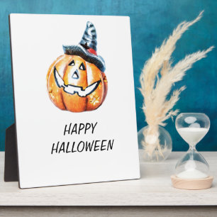 Halloween Pumkin Fotoplatte