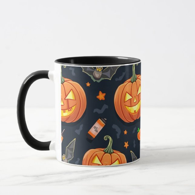 Halloween Pumkin Mug (Gauche)