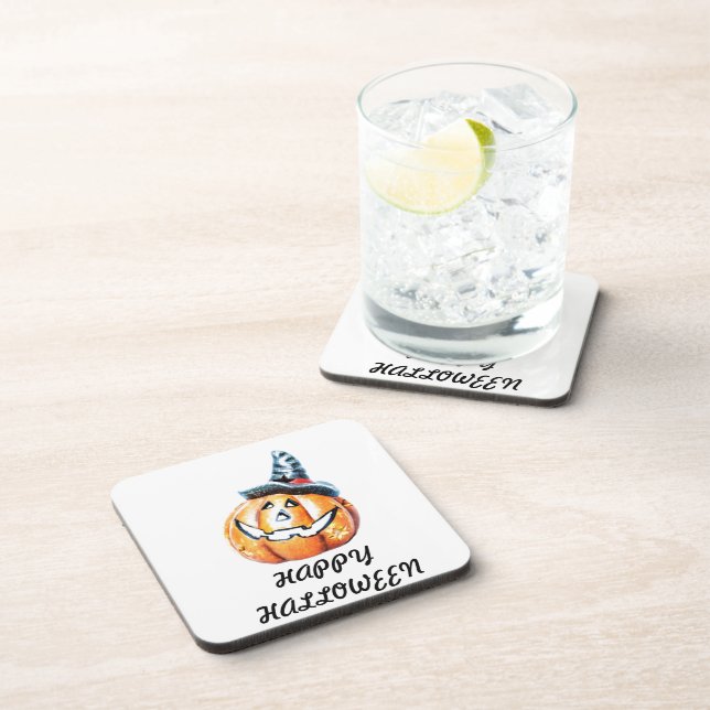 Halloween Pumkin Untersetzer (Rechte Seite)