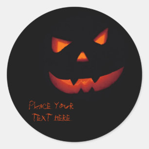 Halloween Pumpkin 2001 Runder Aufkleber
