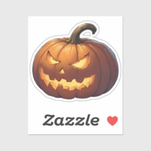 Halloween Pumpkin Aufkleber
