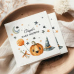 Halloween Pumpkin Baby Duschpapier Napkin Serviette<br><div class="desc">Halloween Pumpkin Baby Duschpapier Napkin</div>