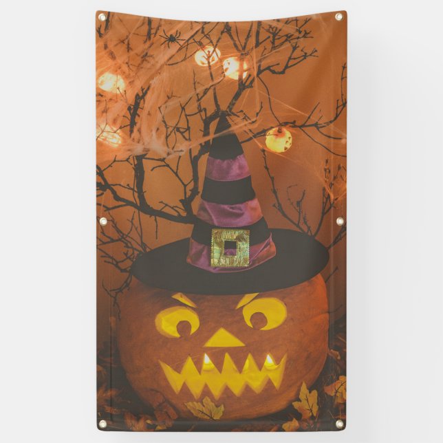 Halloween Pumpkin Banner (Vertikal)