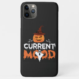 Halloween Pumpkin Bat Current Mood Horror Case-Mate iPhone Hülle