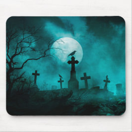 Halloween Pumpkin Bats & Hexen #2 Mousepad