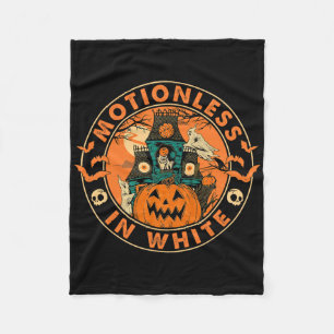 Halloween Pumpkin Beängstigend Fun Motionlesses in Fleecedecke