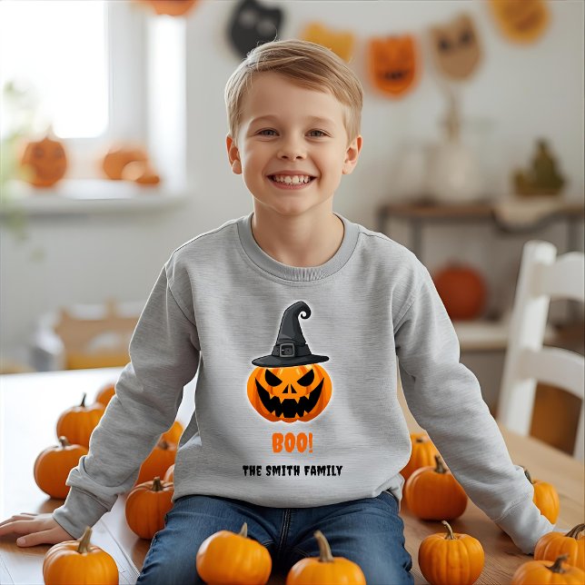 Halloween Pumpkin "BOO" - Personalisierter Name (Von Creator hochgeladen)