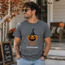 Halloween Pumpkin "BOO" - Personalisierter Name