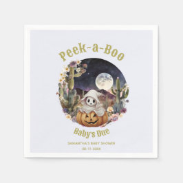 Halloween Pumpkin Boom Babydusche Serviette