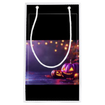 Halloween Pumpkin Carving Party Bag